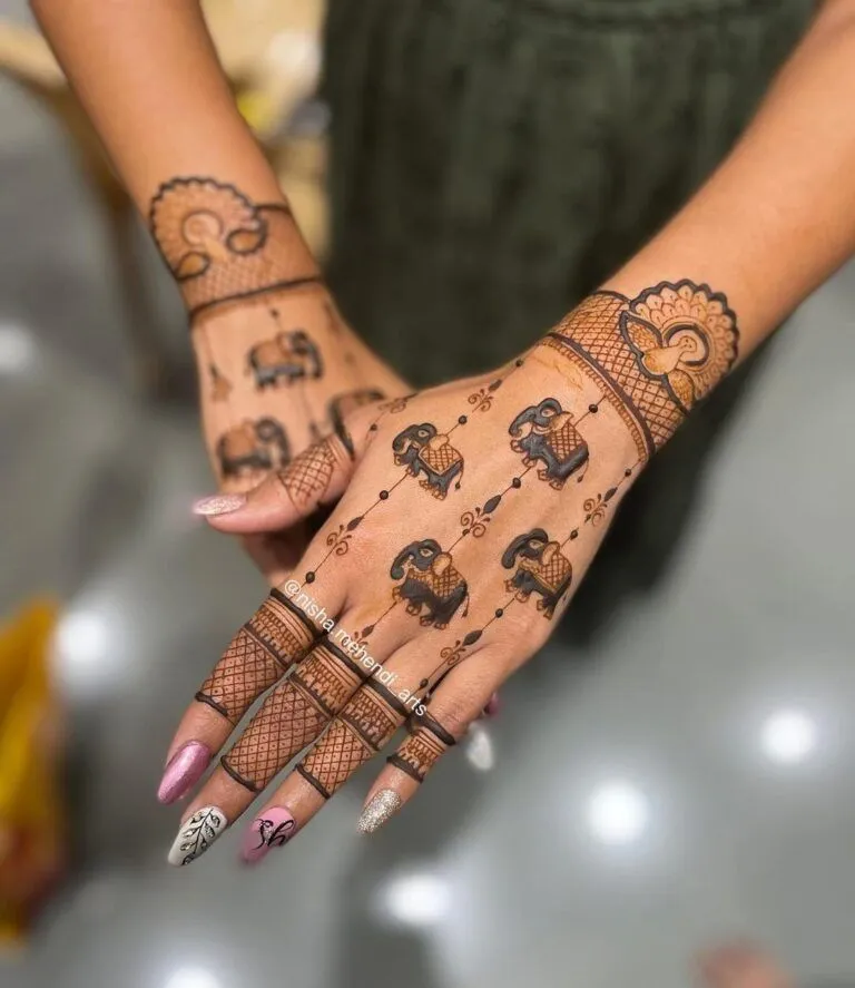 Modern Mehndi Design