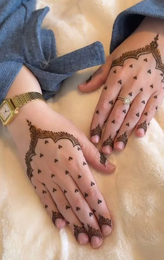 Modern Mehndi Design