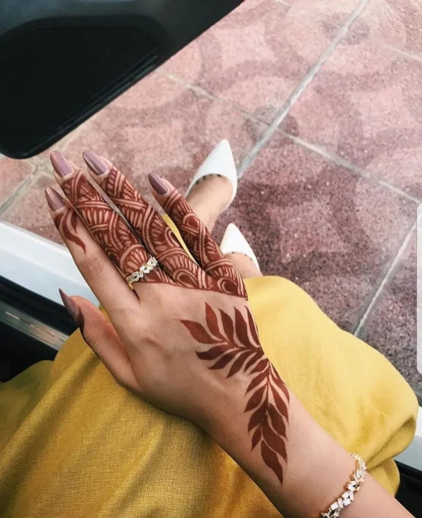 Modern Mehndi Design
