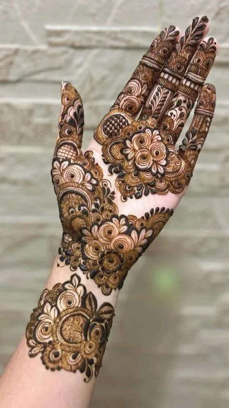 Modern Mehndi Design