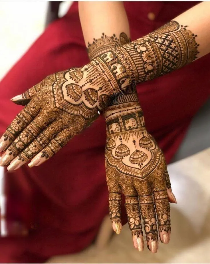 Modern Mehndi Design