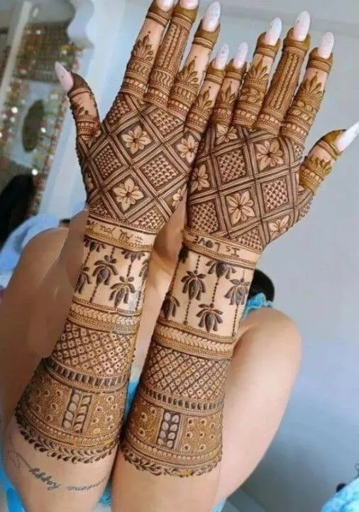 Modern Mehndi Design