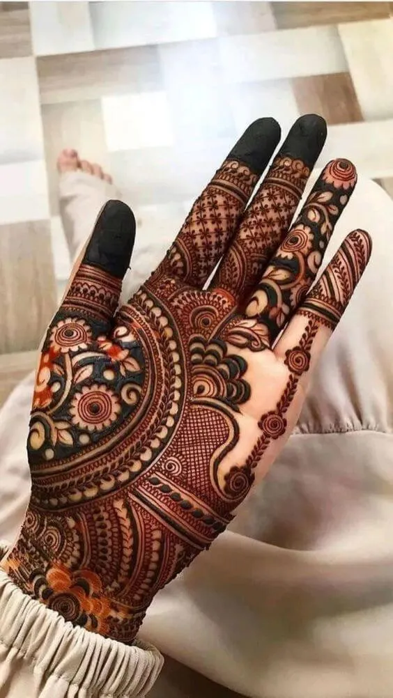 Modern Mehndi Design