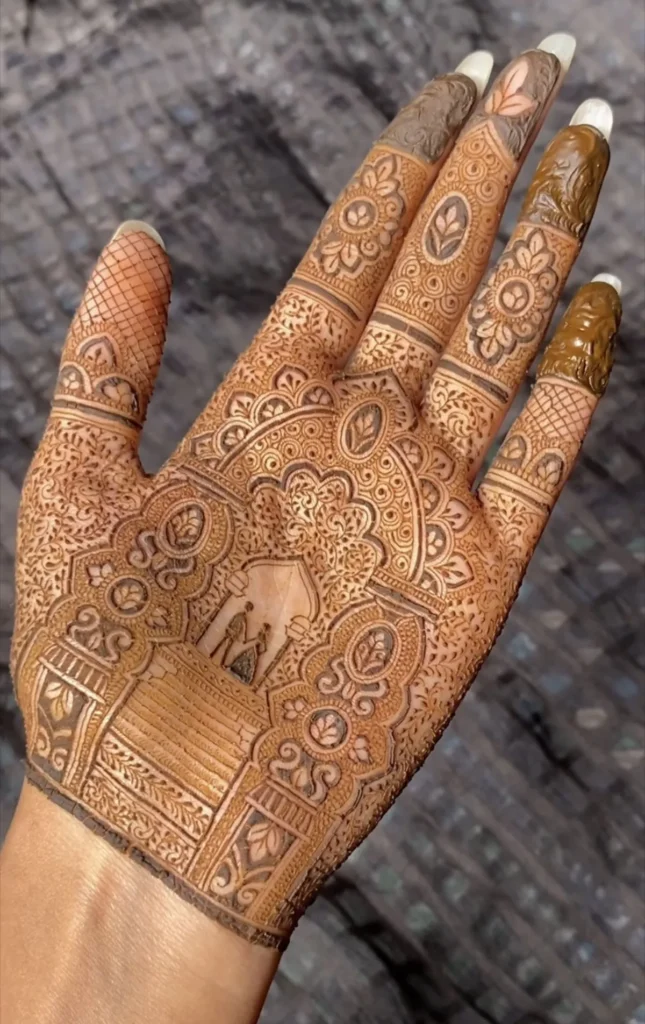 Modern Mehndi Design