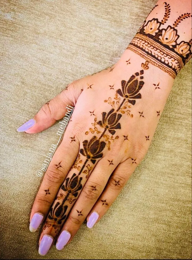 Modern Mehndi Design