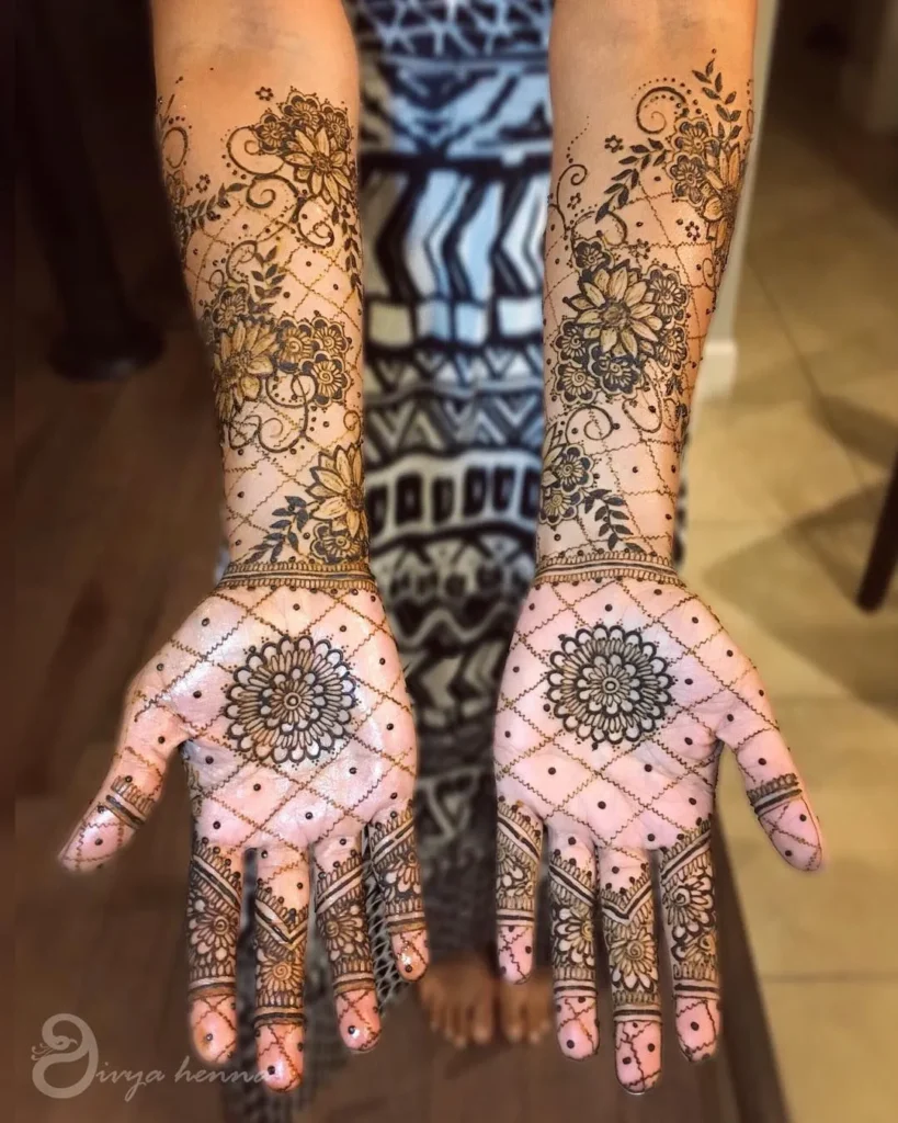 Modern Mehndi Design