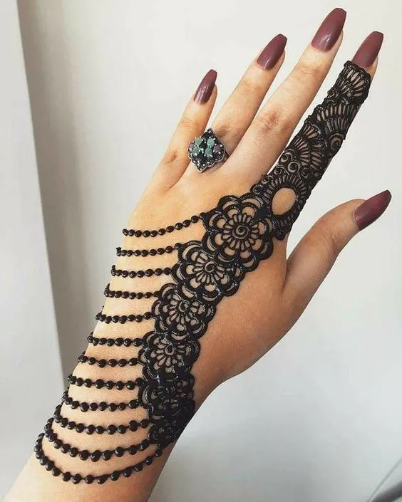 Modern Mehndi Design