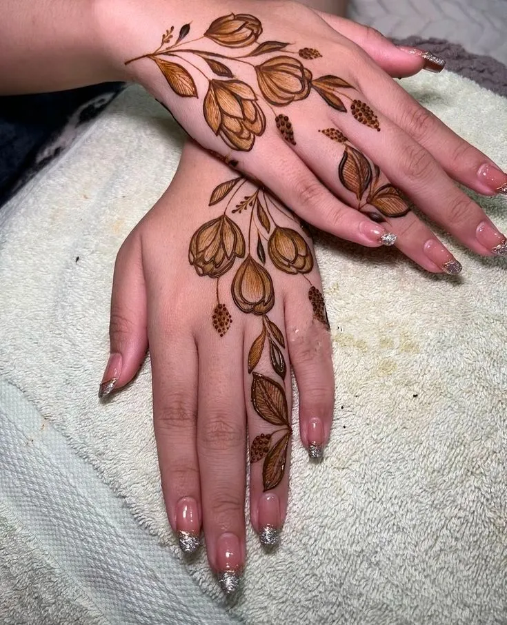 Modern Mehndi Design
