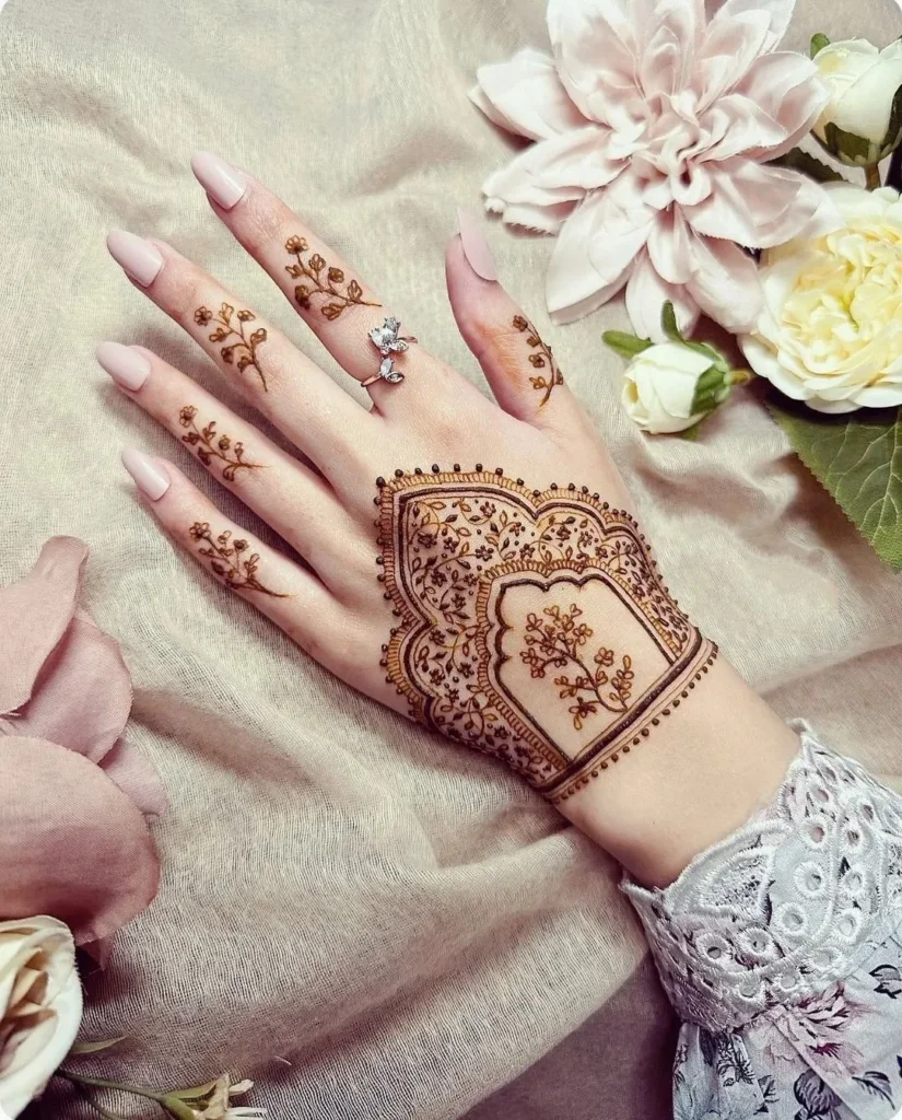 Modern Mehndi Design