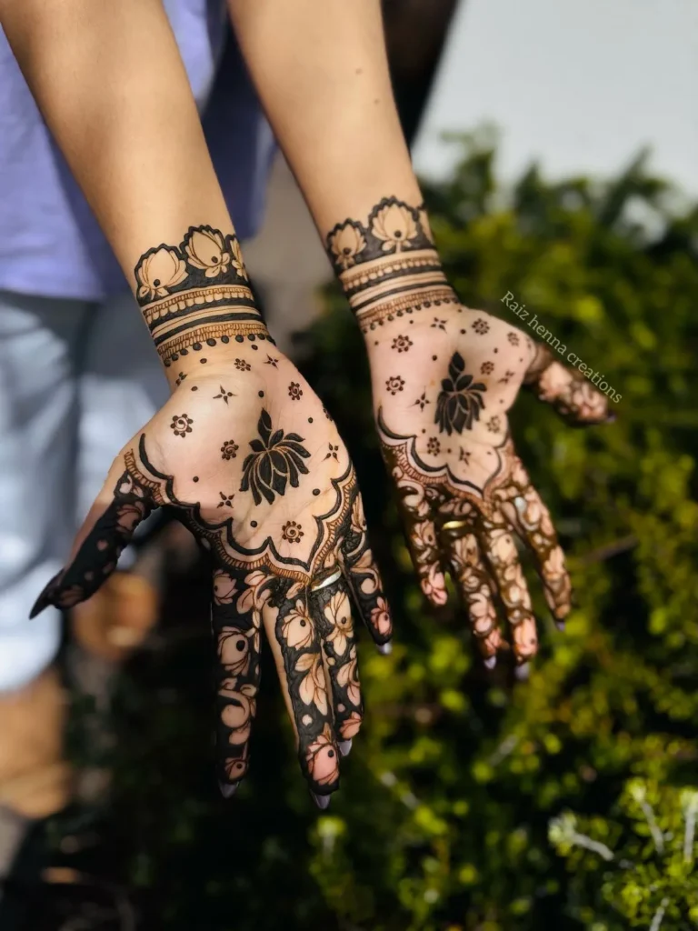 Modern Mehndi Design