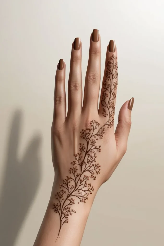 Modern Mehndi Design