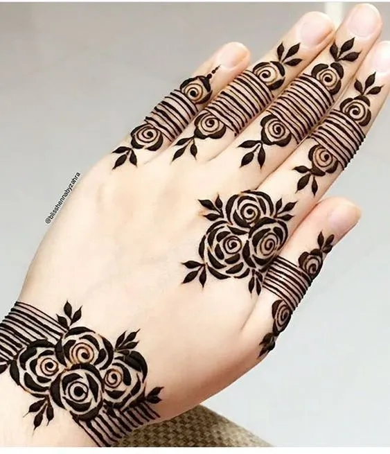 Modern Mehndi Design