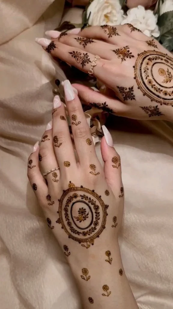 Modern Mehndi Design
