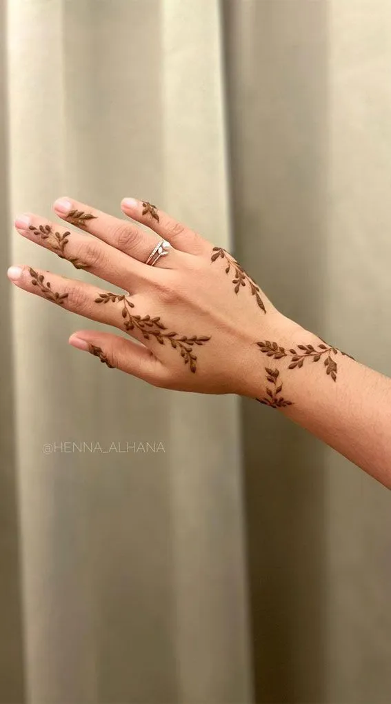 Modern Mehndi Design