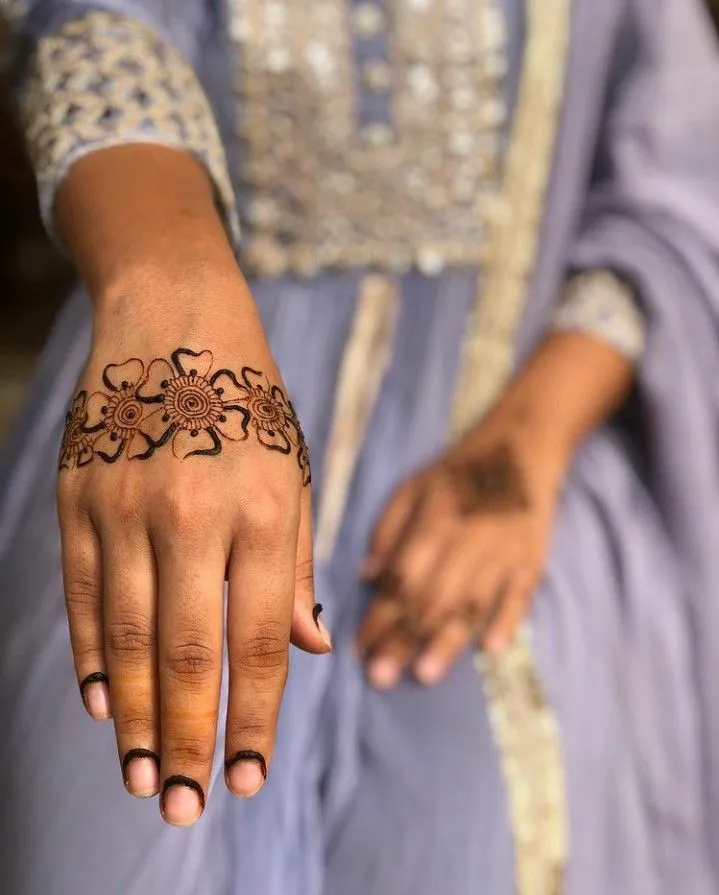 Modern Mehndi Design
