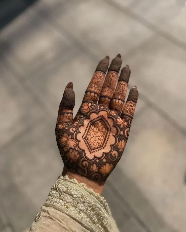 Modern Mehndi Design