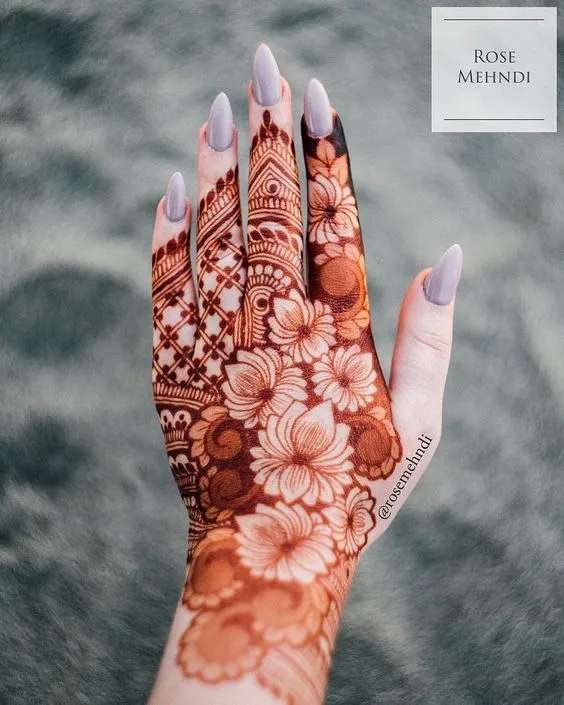 Modern Mehndi Design