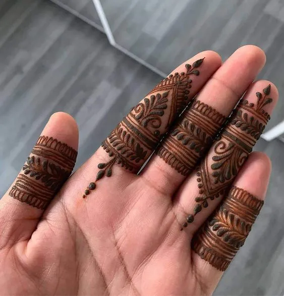 Modern Mehndi Design