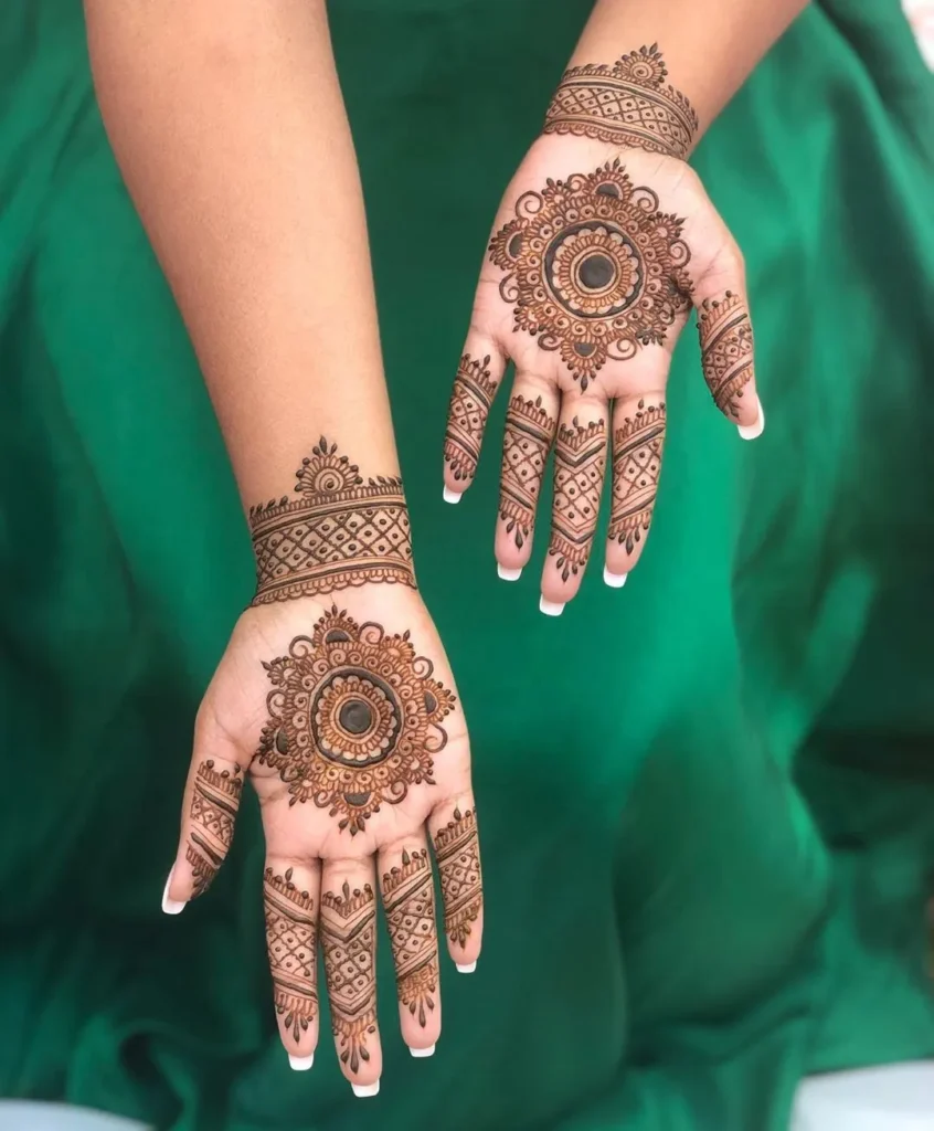 Modern Mehndi Design