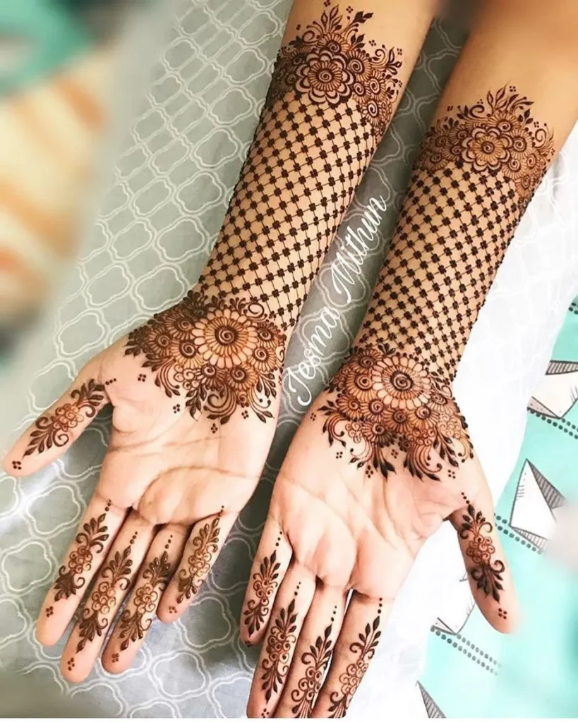 Modern Mehndi Design