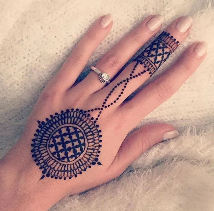 Modern Mehndi Design