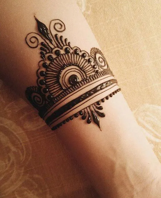Modern Mehndi Design