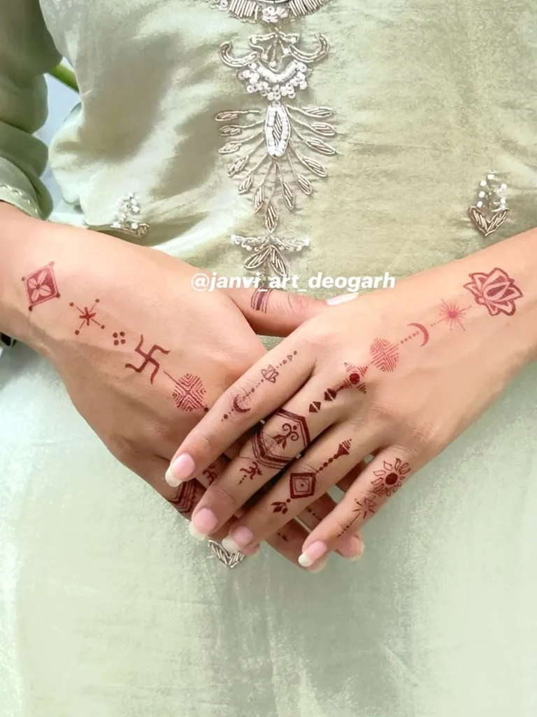 Modern Mehndi Design