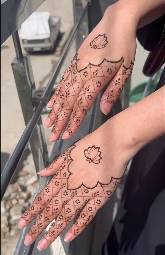 Modern Mehndi Design