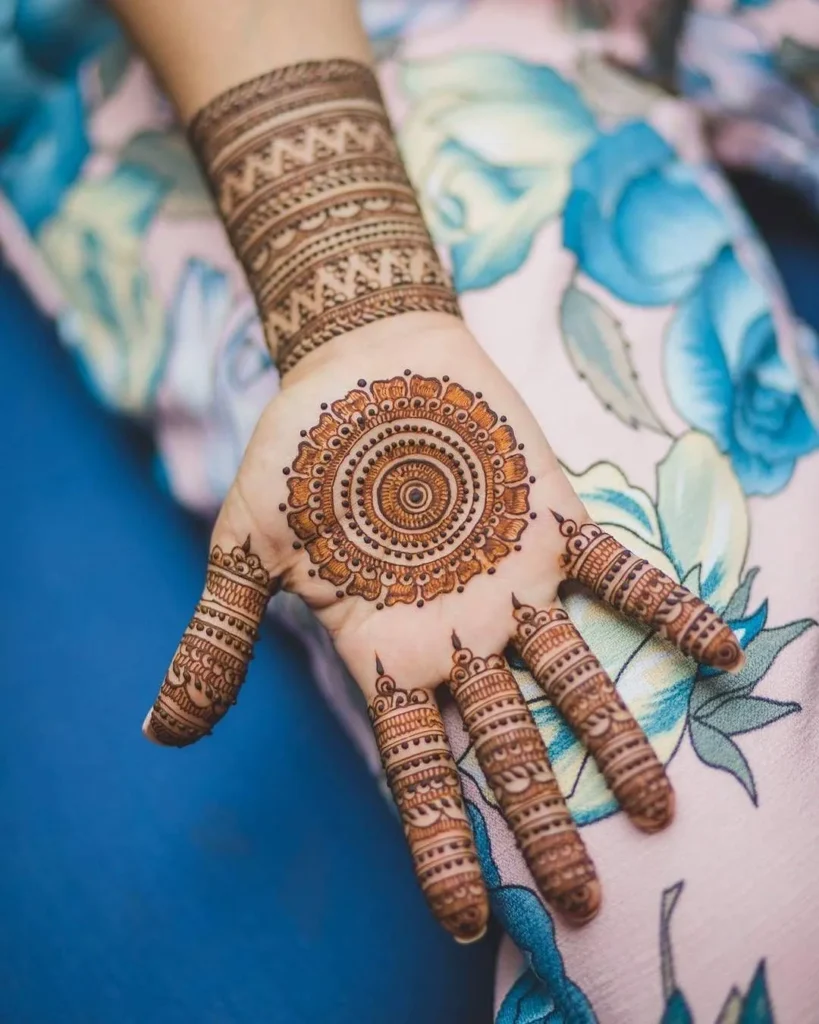 Modern Mehndi Design