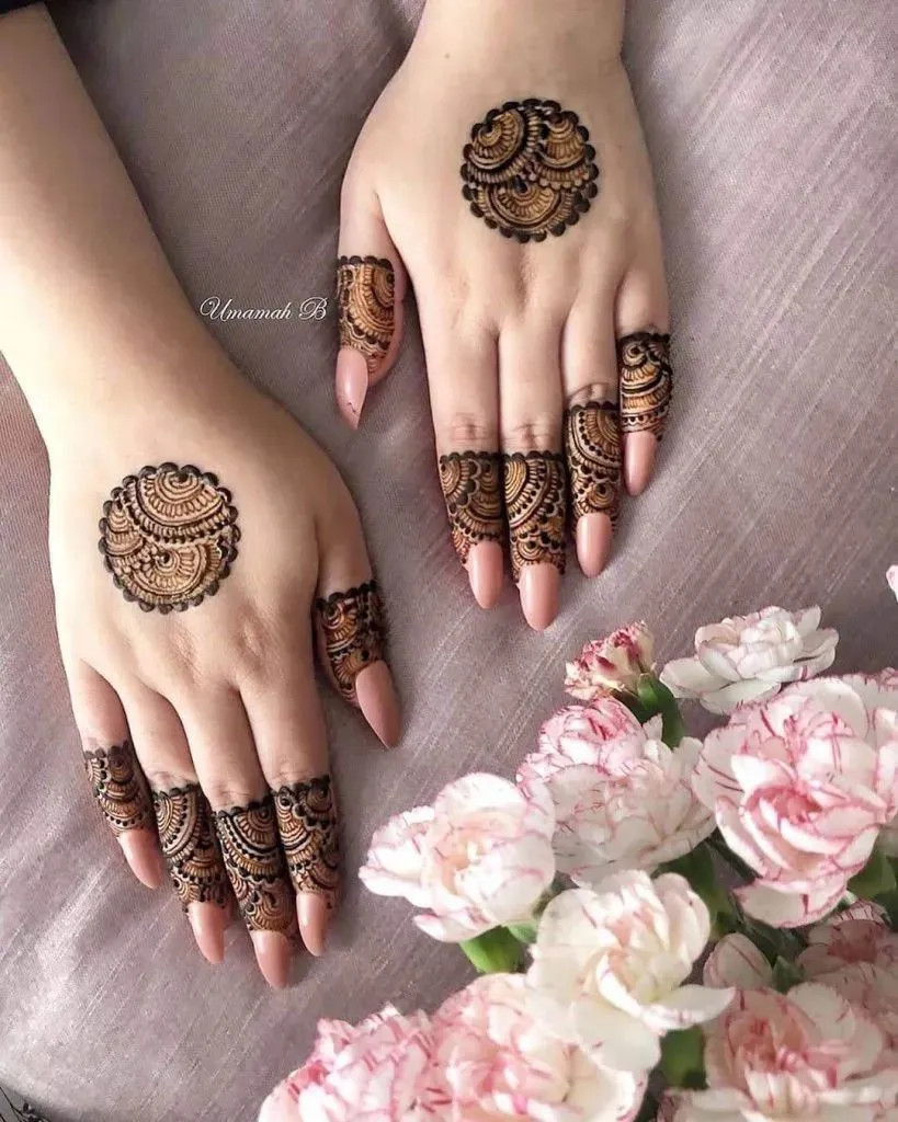 Modern Mehndi Design