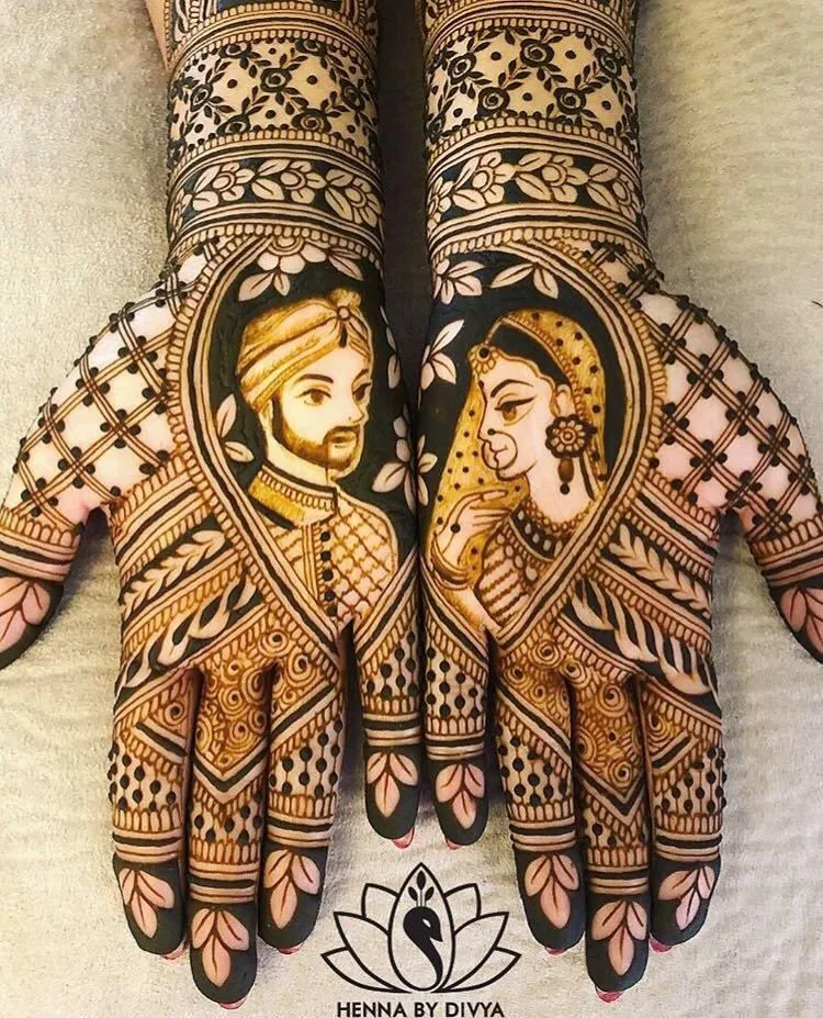 Modern Mehndi Design