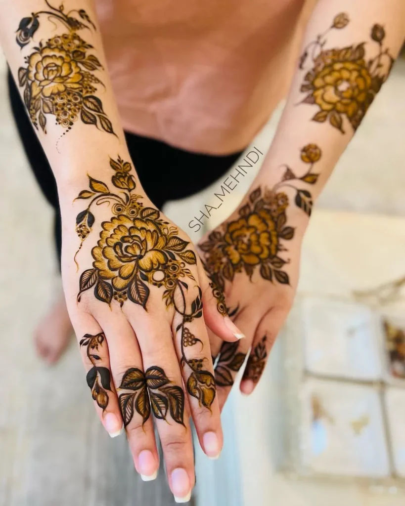 Modern Mehndi Design