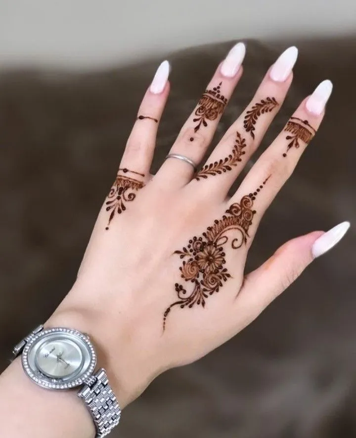 Modern Mehndi Design