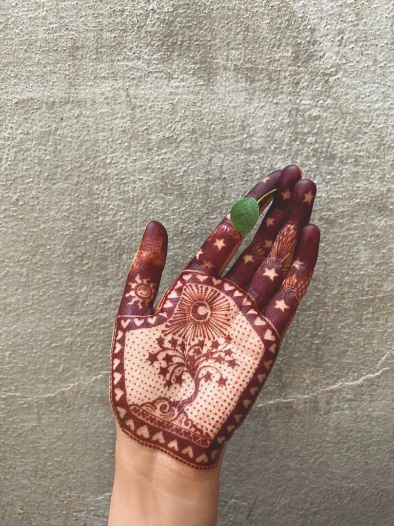 Modern Mehndi Design