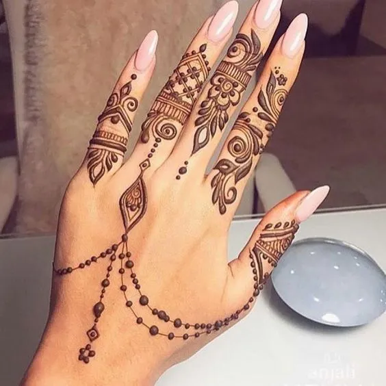 Modern Mehndi Design